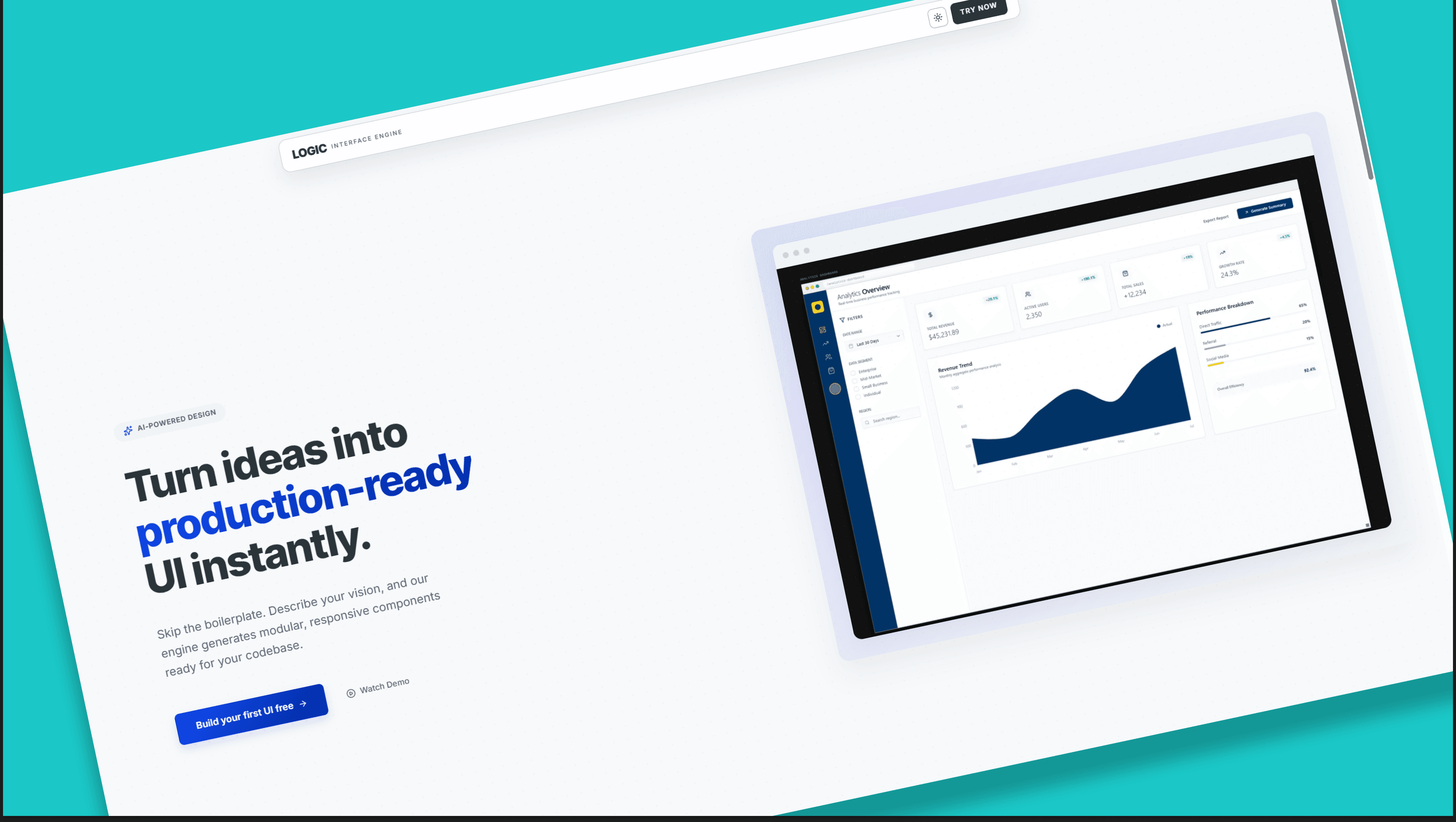 Logic UI/UX Builder